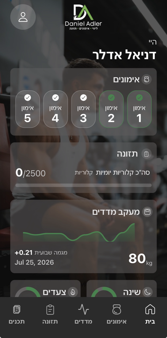 האפליקציה של דניאל אדלר